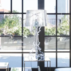 Bourgie - LED-bordlampe, transparent^Kartell