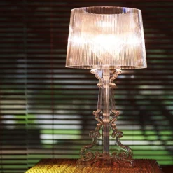 Bourgie - LED-bordlampe, transparent^Kartell