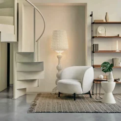 Kartell Gulvlamper|Gulvlamper>Kabuki - LED-gulvlampe, hvid