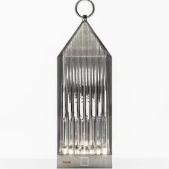 Kartell Dekorationsbelysning>Lantern LED-bordlampe, røggrå IP54