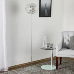 Kartell Planet LED-gulvlampe, 160 cm krystalklar