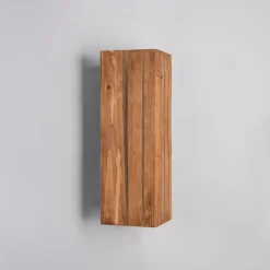 Karuni væglampe, naturlig, træ, metal, E14^Trio Lighting Sale