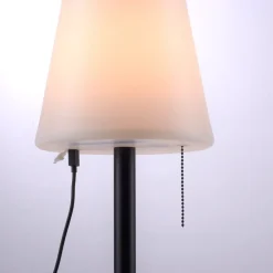 JUST LIGHT. GmbH Keno LED-bordlampe jordspyd, trækafbryder, batteri