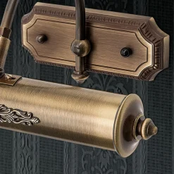 Klassisk gallerilampe Gustav i messing 30cm^ORION Online