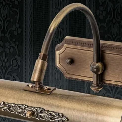 Klassisk gallerilampe Gustav i messing 30cm^ORION Online