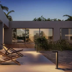 LED-solcellelampe ALA GROUND MAXI, antracit, 65 cm, IP65^KLEWE Sale