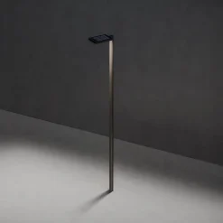 KLEWE LED-solcellelampe LINK uden stang, antracit, IP65