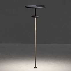 KLEWE Solcellelamper|Udendørs Spot>LED-solcellelampe PLANET B antracit 160 cm jordspyd IP65