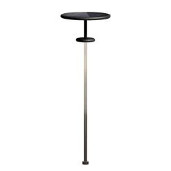KLEWE Solcellelamper|Udendørs Spot>LED-solcellelampe PLANET B antracit 160 cm jordspyd IP65