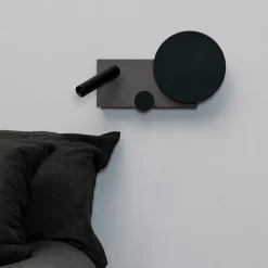 Kløver LED-væglampe, grå, højre variant^FARO BARCELONA Outlet