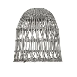 STAR TRADING Knute lampeskærm, uden fatning, Ø 30 cm, grå