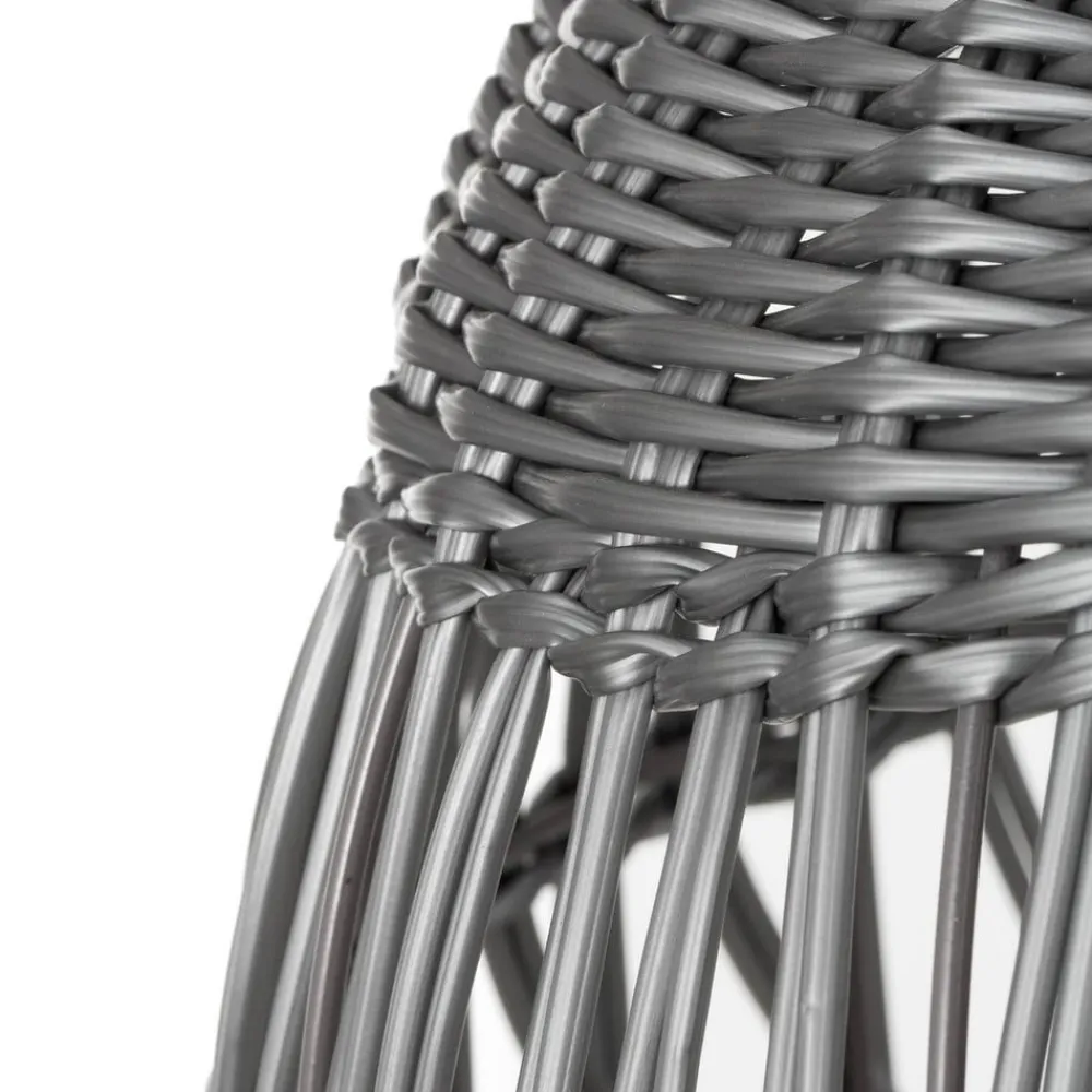 STAR TRADING Knute lampeskærm, uden fatning, Ø 30 cm, grå