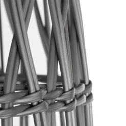 STAR TRADING Knute lampeskærm, uden fatning, Ø 30 cm, grå