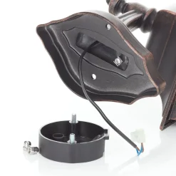 Kobberfarvet udendørs væglampe Toulouse, pendel^LCD Discount