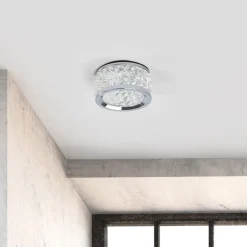 Krystalbesat indbygningslampe Iwen, krom^ORION New