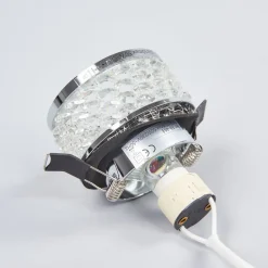 Krystalbesat indbygningslampe Iwen, krom^ORION New