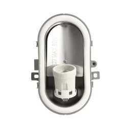 Lampe til vådrum Sotano Retro grå 19 x 12 cm IP44 plast^Deko-Light Best