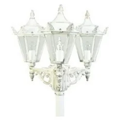 Albert Leuchten Lygtepæle>Lampemast 756 W i herregårdsstil med tre lys