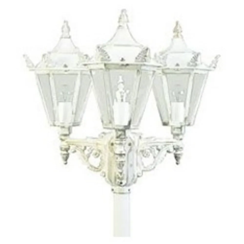 Albert Leuchten Lygtepæle>Lampemast 756 W i herregårdsstil med tre lys