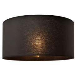 Lampeskærm Alba, Ø 40 cm, E27, sort^HELAM Best