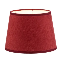Lampeskærm Classic S, vævet, rød^Duolla Best