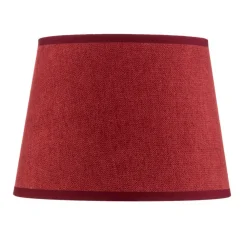 Lampeskærm Classic S, vævet, rød^Duolla Best