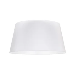 Duolla Lampeskærme>Lampeskærm Cone højde 25,5 cm, chintz hvid