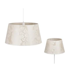 Duolla Lampeskærm Cone højde 25,5 cm, ecru