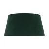 Duolla Lampeskærme>Lampeskærm Cone højde 25,5 cm, mørkegrøn/guld