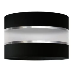 Lampeskærm Helen E27 Ø35/Højde20cm sort/sølv^HELAM Best