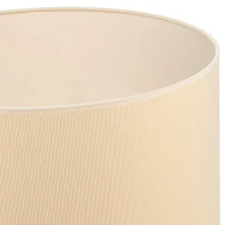 Duolla Lampeskærm Roller Ø 40 cm, ecru/guld