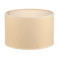 Lampeskærm Roller Ø 25 cm, ecru/guld^Duolla