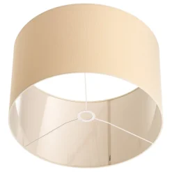Lampeskærm Roller Ø 50 cm, ecru/guld^Duolla Discount