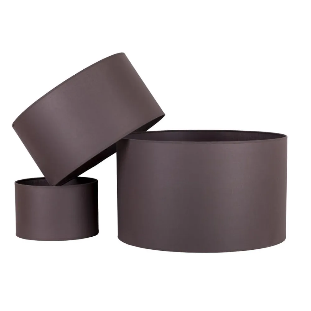 Duolla Lampeskærm Roller Ø 50 cm, jordfarvet