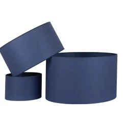 Lampeskærm Roller Ø 50 cm, mørkeblå^Duolla Discount