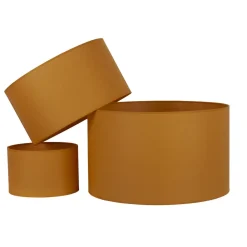 Duolla Lampeskærm Roller Ø 50 cm, sennepsgul