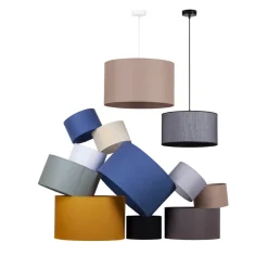 Lampeskærm Roller Ø 25 cm, sort^Duolla Outlet