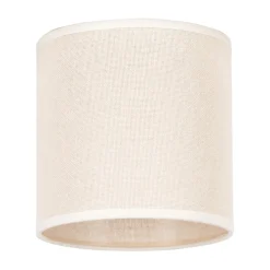 Duolla Lampeskærm Roller, beige, Ø 15 cm, højde 15 cm