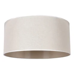 Lampeskærm Roller, beige, Ø 50 cm, højde 24 cm^Duolla