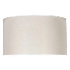 Duolla Lampeskærm Roller, beige, Ø 40 cm, højde 22 cm
