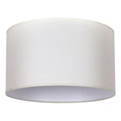 Lampeskærm Roller ecru bomuld Ø50cm højde 30cm^Duolla Online