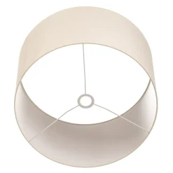 Lampeskærm Roller ecru bomuld Ø50cm højde 30cm^Duolla Online