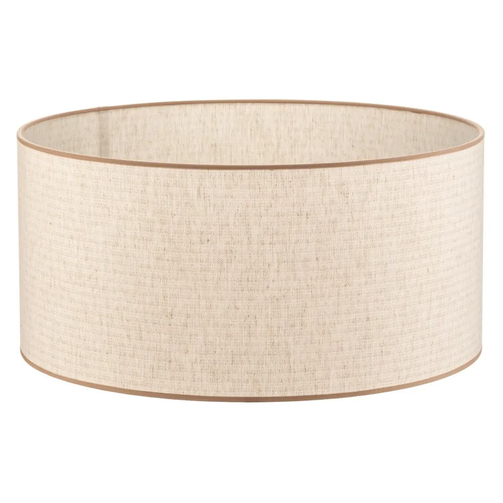 Lampeskærm Roller, ecru, jute, Ø 50 cm, højde 24 cm^Duolla Discount