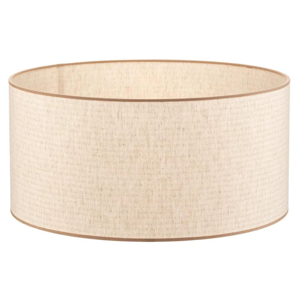 Lampeskærm Roller, ecru, jute, Ø 50 cm, højde 24 cm^Duolla Discount