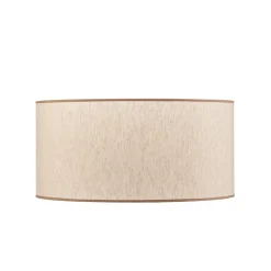 Lampeskærm Roller ecru/beige Ø 50 cm Højde 24 cm^Duolla Best