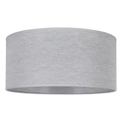 Duolla Lampeskærm Roller, grå, Ø 50 cm, højde 24 cm