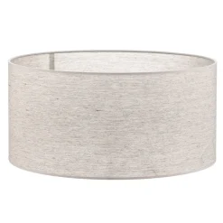 Duolla Lampeskærm Roller, grå, Ø 50 cm, højde 24 cm