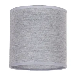 Duolla Lampeskærm Roller, grå, Ø 15 cm, højde 15 cm