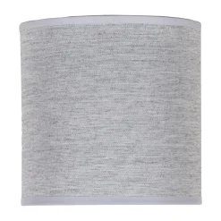 Duolla Lampeskærm Roller, grå, Ø 15 cm, højde 15 cm
