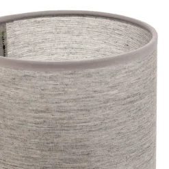 Duolla Lampeskærm Roller, grå, Ø 15 cm, højde 15 cm